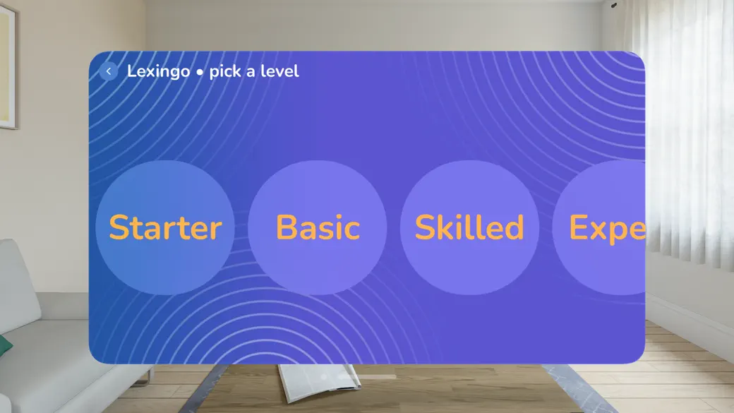 Screenshot #2 pour English Vocabulary • Lexingo