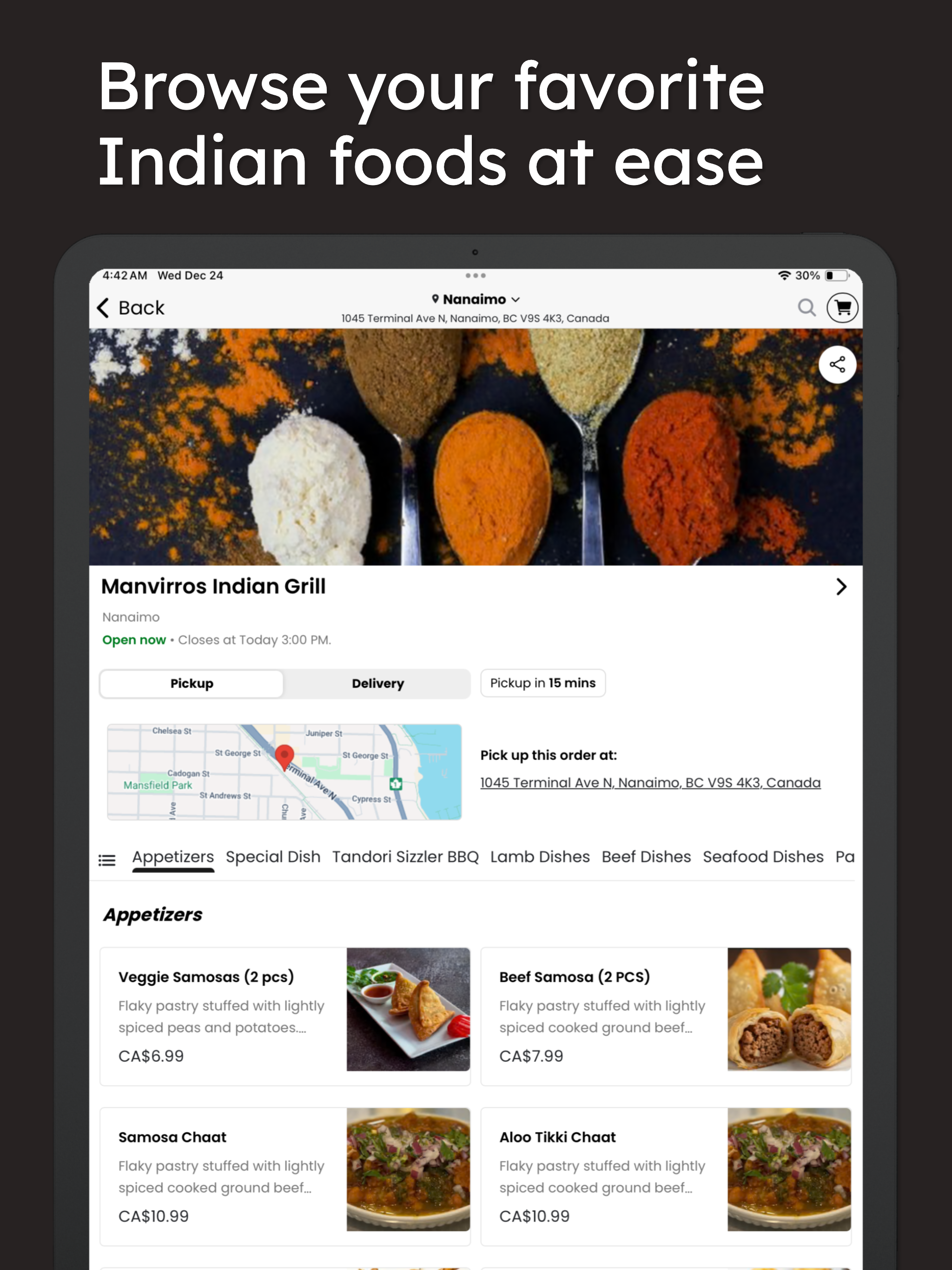 Manvirro's Indian Grill