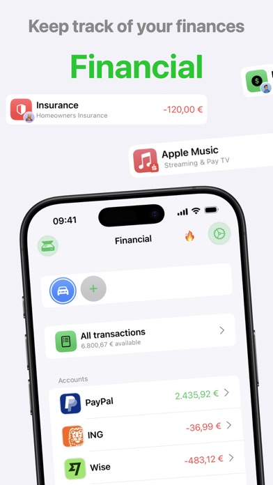 Financial - Manager & Tracker Screenshot