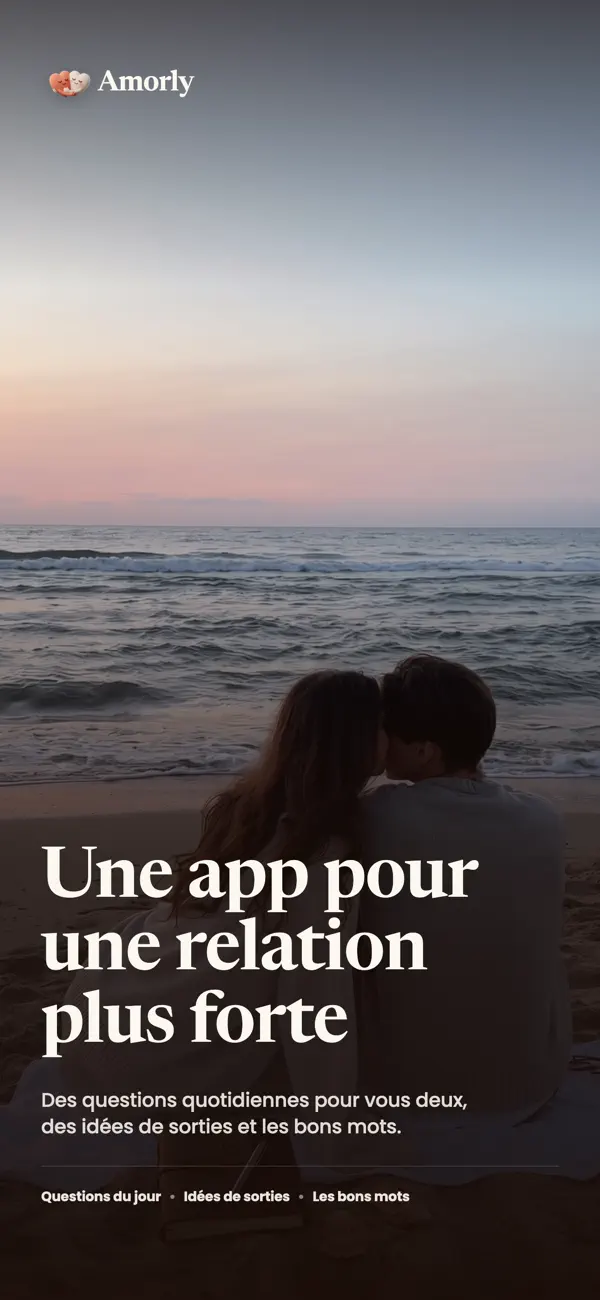 Screenshot #1 pour Amorly: Lettres & Mots d'Amour