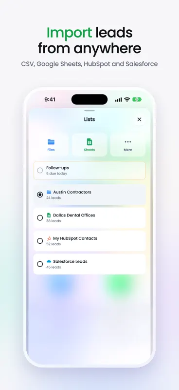 Cold Call X: Sales Dialer screenshot 3 of 9