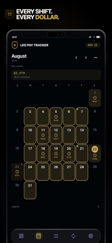 LEO Pay Tracker Screenshot 3 of 6