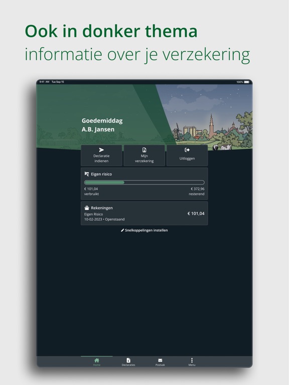 MijnDSW iPad app afbeelding 8