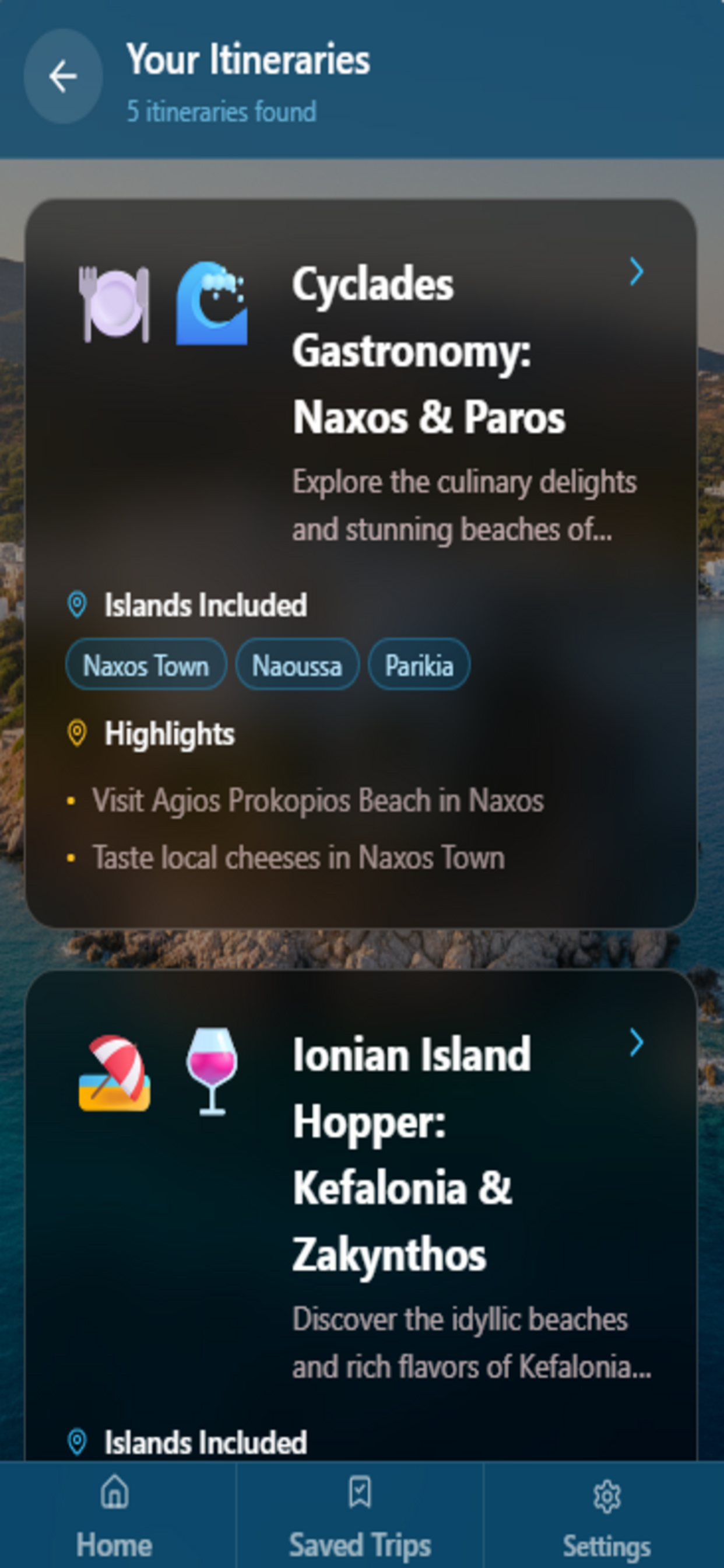 Greek Island Guide - Trip Plan