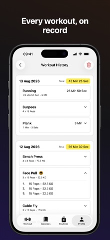 Strainup: Workout Builder Screenshot 7 of 9