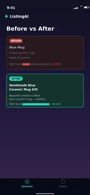 Listing AI Pro screenshot 1