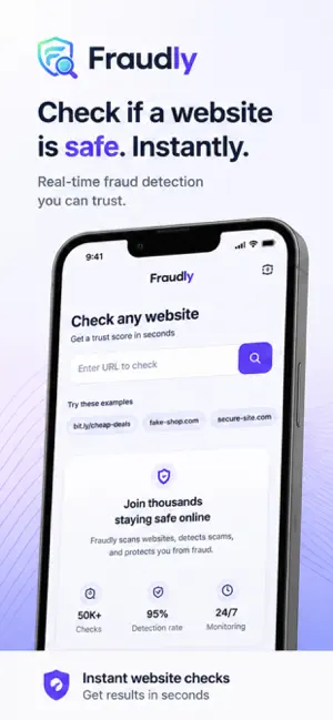 Fraudly – Scam Detector screenshot 1