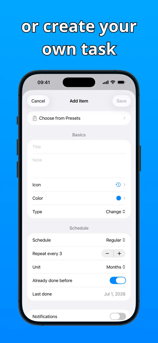 Screenshot #3 pour Repeatick - Recurring Tasks