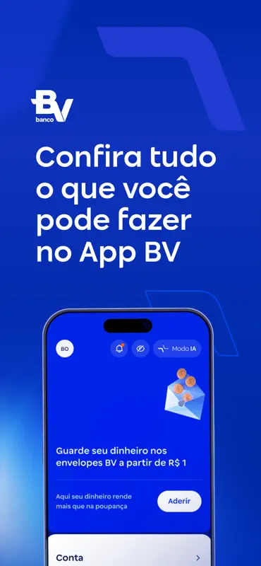 banco BV: Conta, Crédito e + screenshot 4 of 5