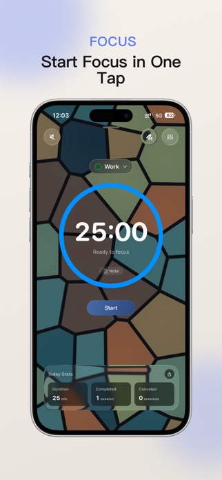 PomoJoy - Screen Time Blocker Screenshot 1 of 6