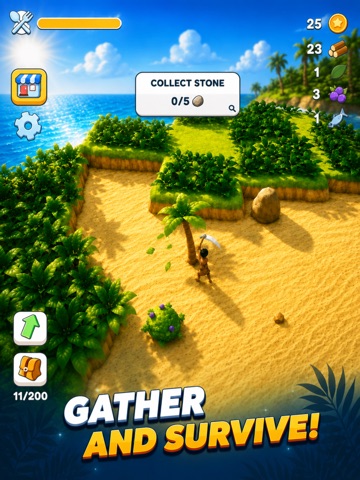 Caveboy: Primal Island iPad screenshot