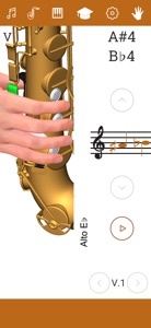 3D Saxophone Fingering Chart screenshot #2 for iPhone