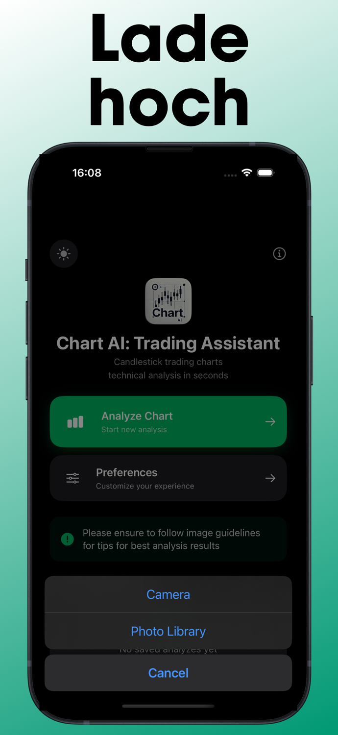Chart AI Handelsassistent