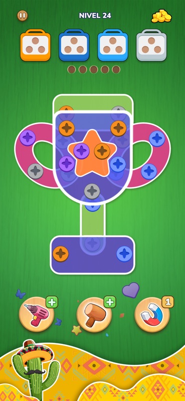 Woodle Screw™ Pin Nuts & Bolts screenshot 10