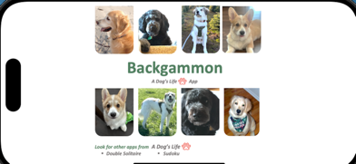 Dog's Life - Backgammon Screenshot 2 of 3