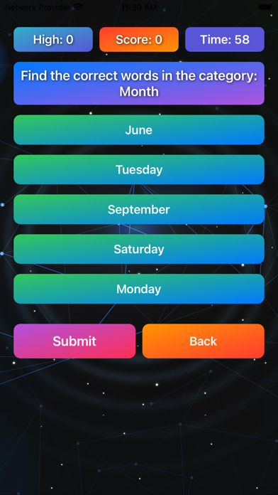 Belonging Sorter Screenshot