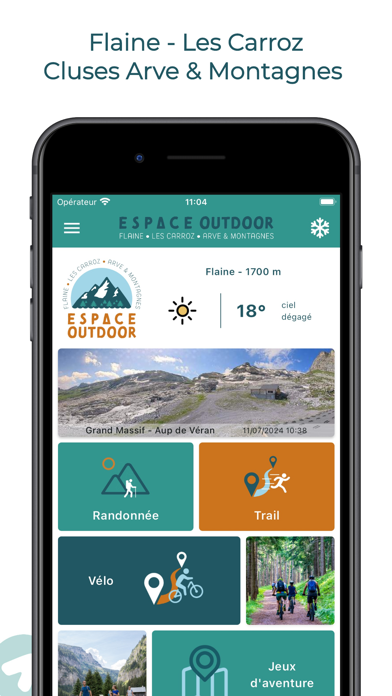 Screenshot #1 pour Flaine Carroz 2ccam Outdoor