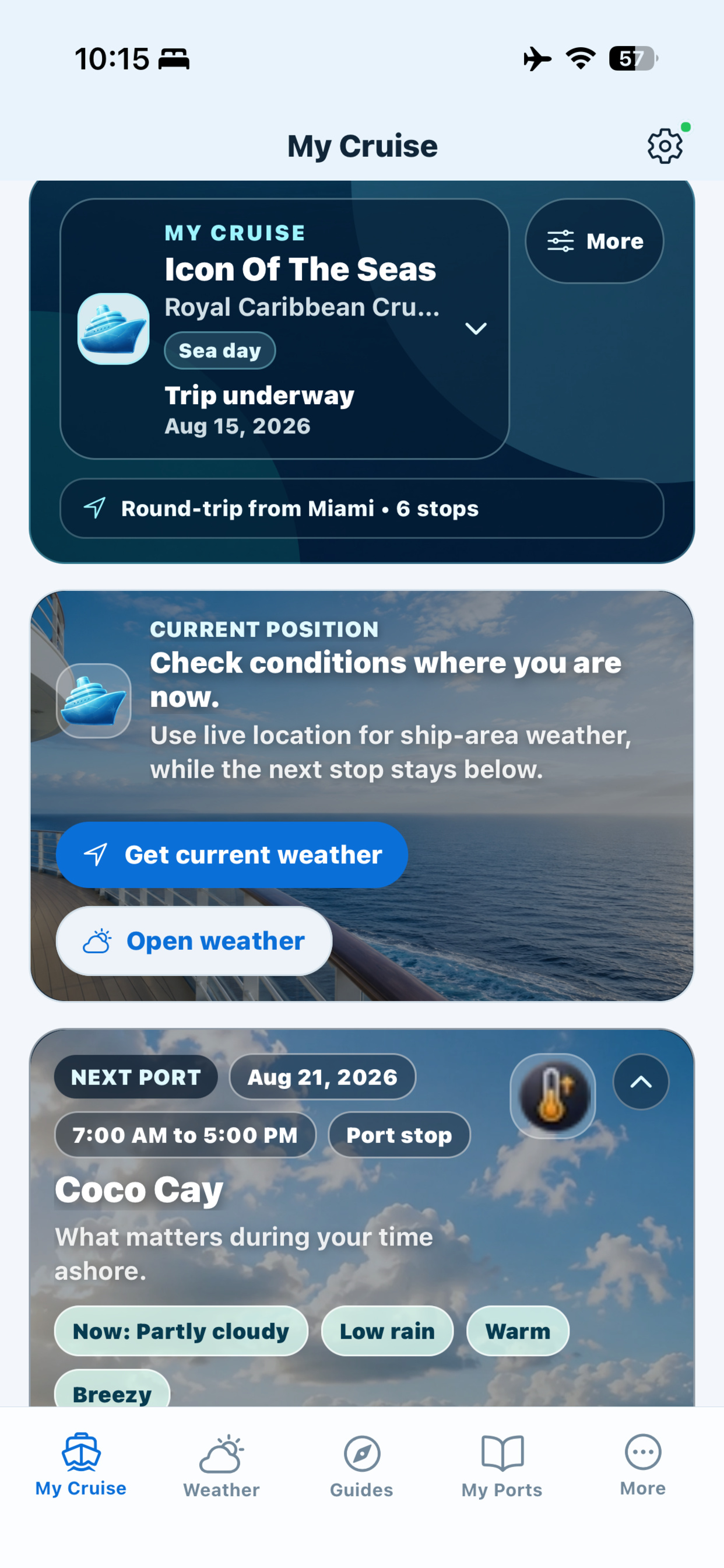 Cruise Companion (CDTT) screenshot 5