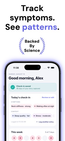 Symloom: Symptom Tracker Screenshot 1 of 6