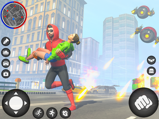 Spider Rope Hero Fighter Game iPad screenshot 4 - Games app