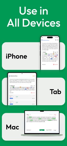 AI Grammar Check,Spell Checker iPhone screenshot