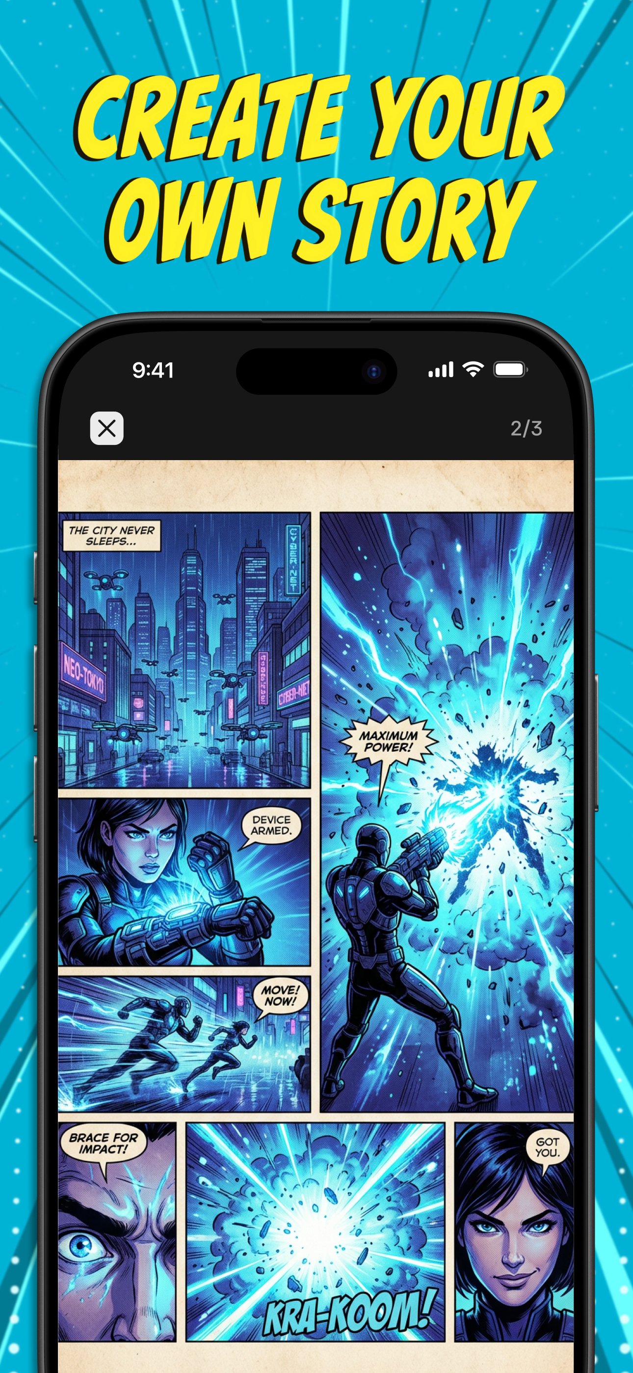 Comics AI: Comic & Manga Maker screenshot 7