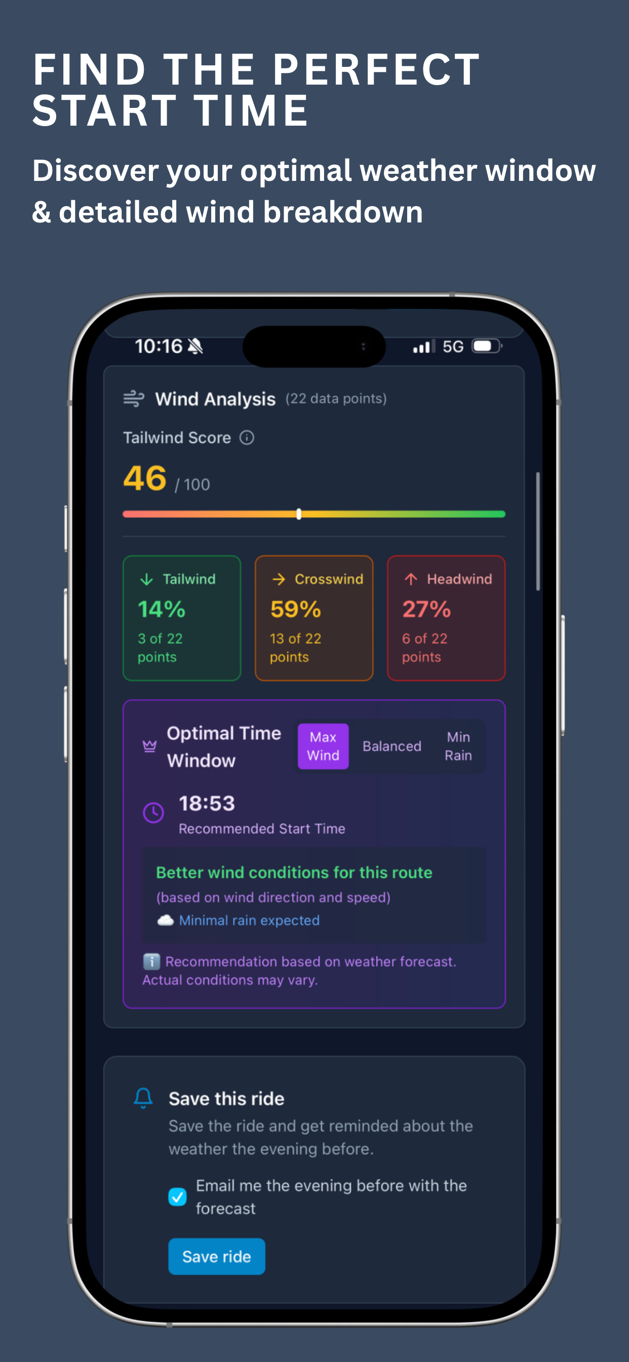 myweathr: Cycling Weather