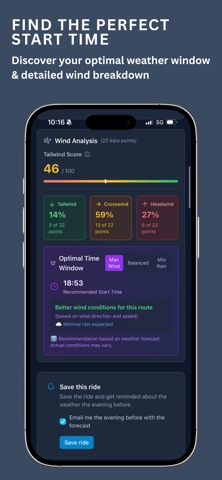 myweathr: Cycling Weather screenshot