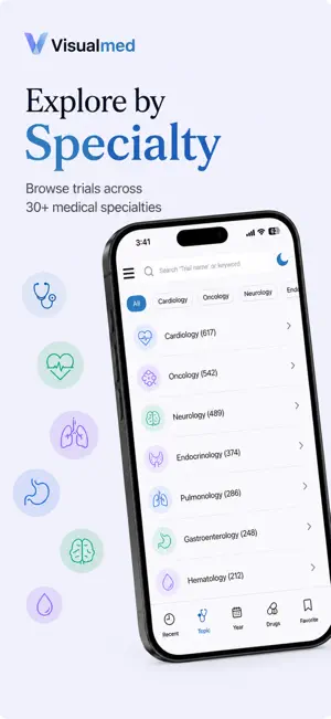 Visualmed: Clinical Trials screenshot 3