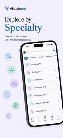 Visualmed: Clinical Trials Screenshot 3 of 6