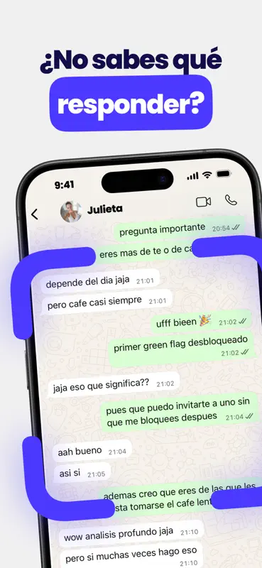 Liggo: Frases para Ligar IA screenshot 4 of 10
