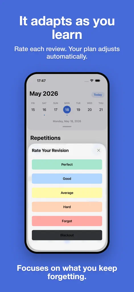 Spaced Repetition by Spacey - Productivity App | MWM