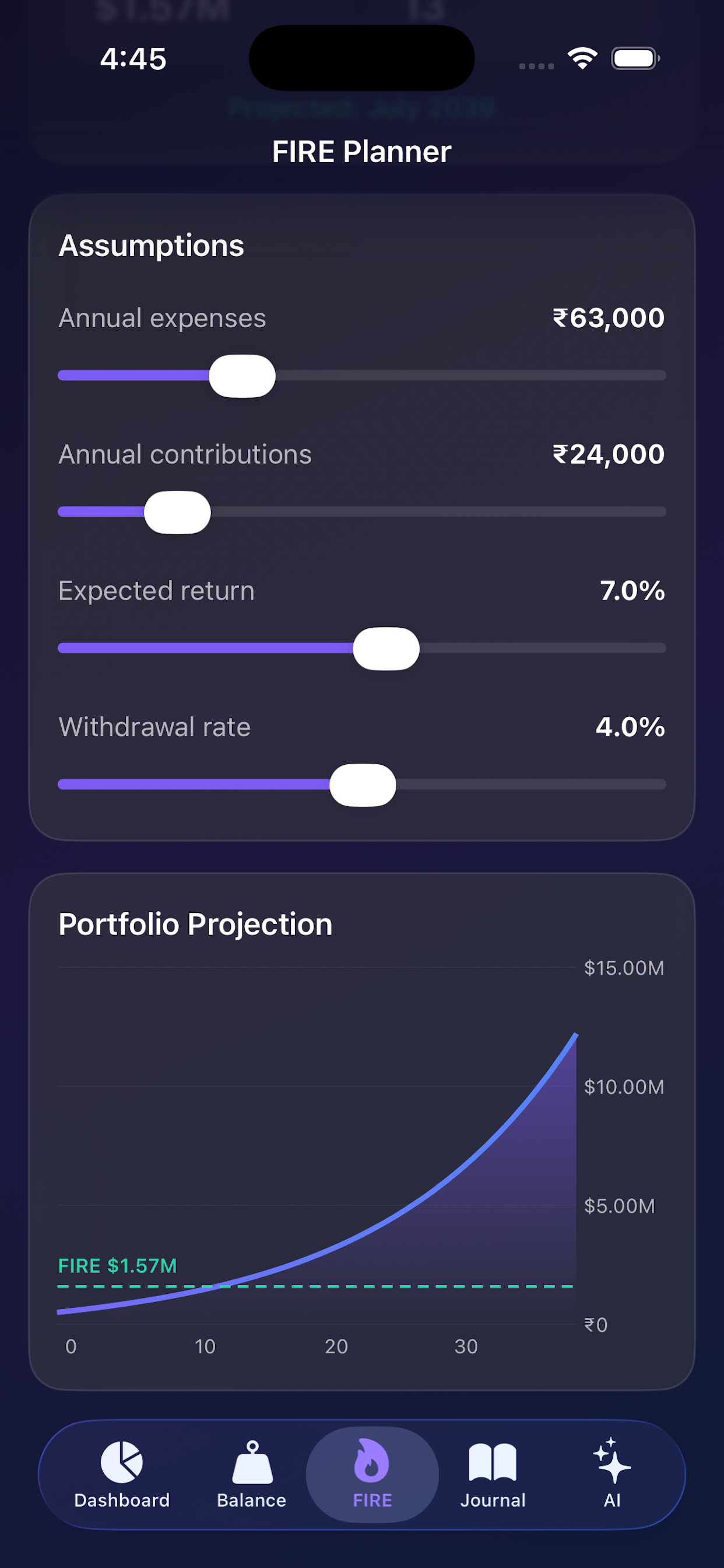 AI Wealth track screenshot 7