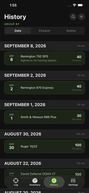 Lead Log screenshot 1