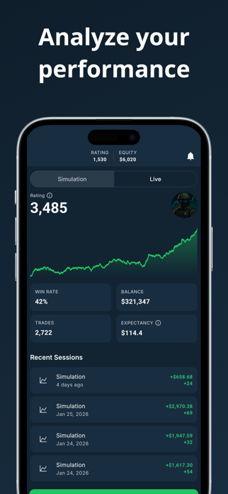 ChartingPark Trading Simulator Screenshot 2 of 8