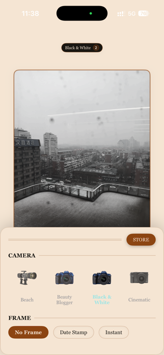 IFME Camera - Retro Camera App Screenshot 1 of 6