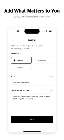besom - Easy Cleaning Log Screenshot 4 of 5