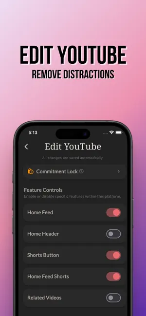 Scroll Less Block Reels Shorts screenshot 3