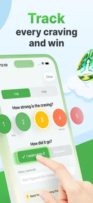 Lung Buddy: Quit Nicotine screenshot 3