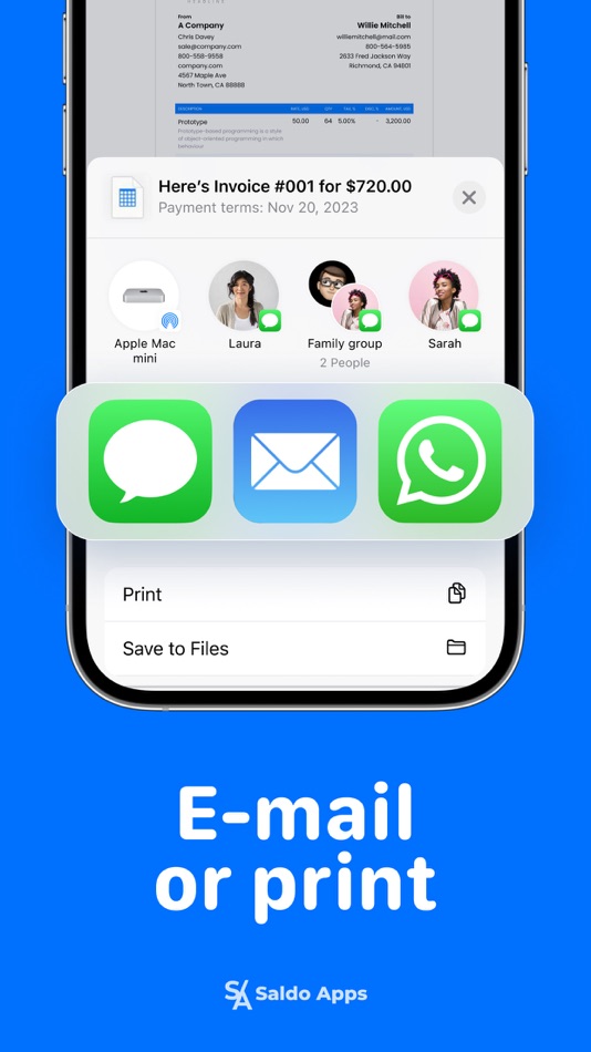 #3. Invoice Maker・The Estimate App (iOS) 由: Saldo Apps Inc.