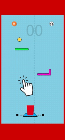 Ball Falling Crazy iPhone screenshot