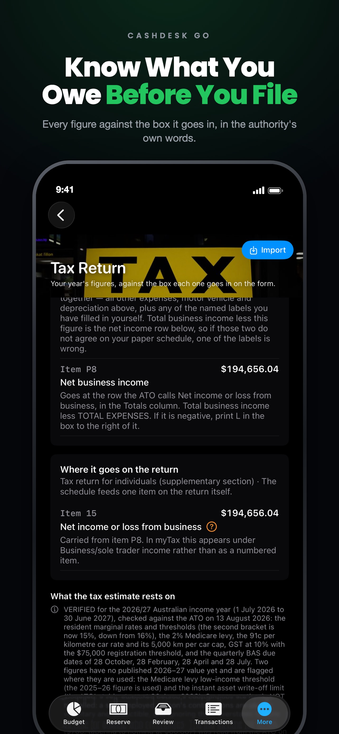 Screenshot 8 of CashDesk Go