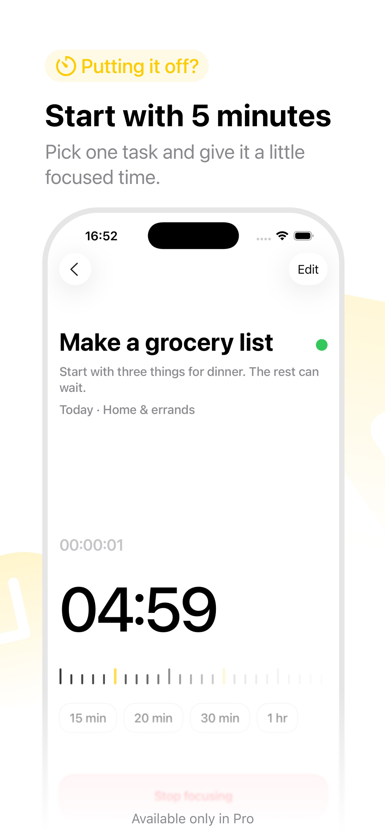 Screenshot 2 of Taslo - ADHD Daily Planner