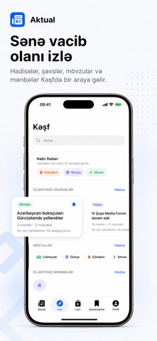 Aktual: Xəbərlər və Gündəm screenshot