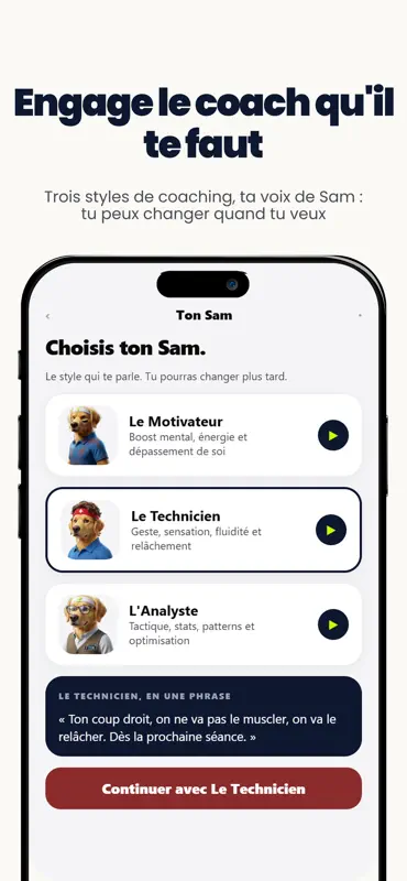 Sam Tennis : Classement FFT screenshot 8 of 10