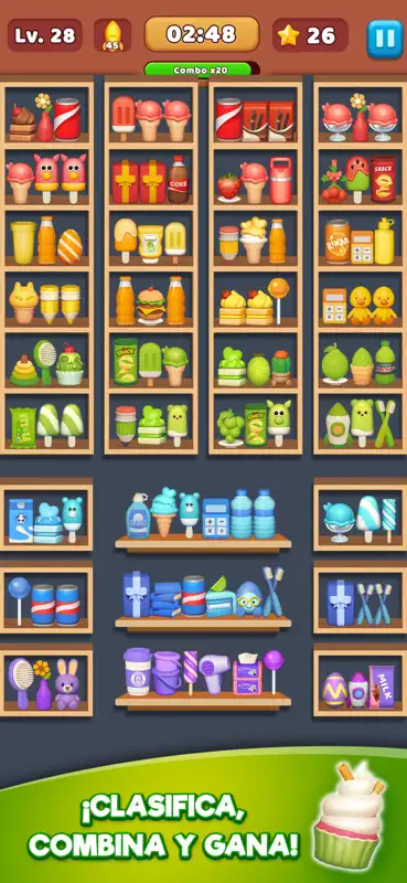 Juego de Acomodar Cosas screenshot 1 of 10