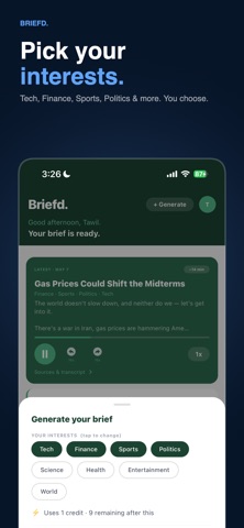 Briefd. screenshot