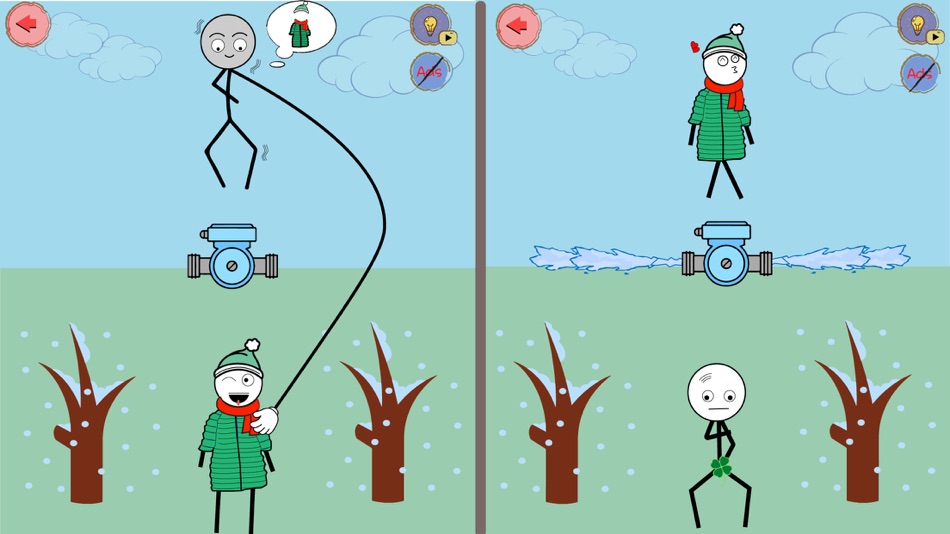 #4. Stickman Puzzle Thief- No Wifi (iOS) 由: Yahya Akhtar