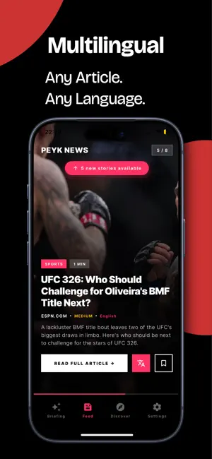Peyk: AI News & Daily Digest screenshot 3