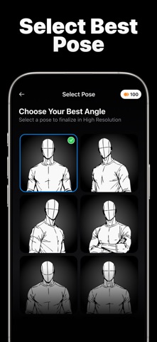 AI Headshot Generator - Hedza Screenshot 3 of 4